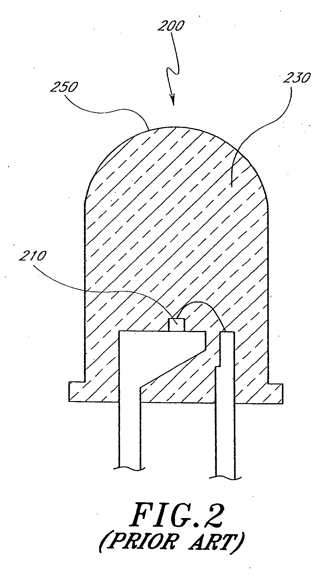 Method of providing an optoelectronic element with a non-protruding lens