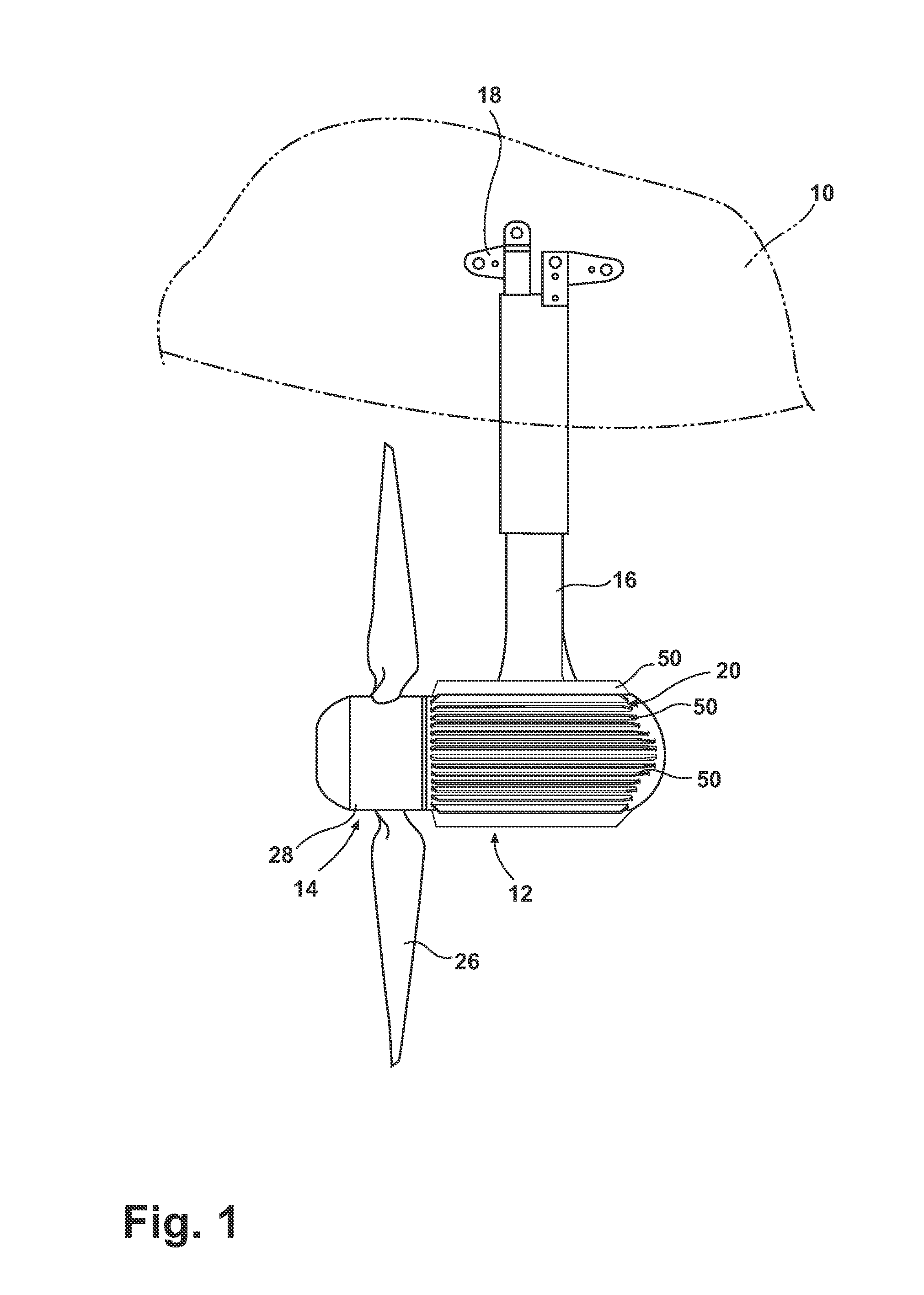 Ram air turbine with integrated heat exchanger