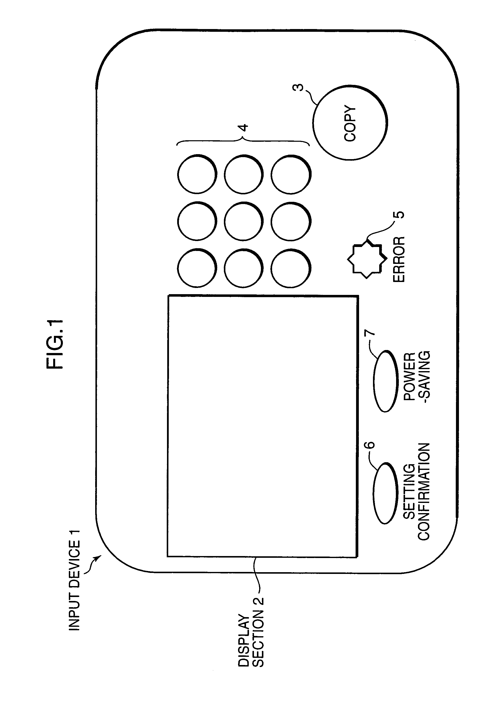 Display device and image forming apparatus with same