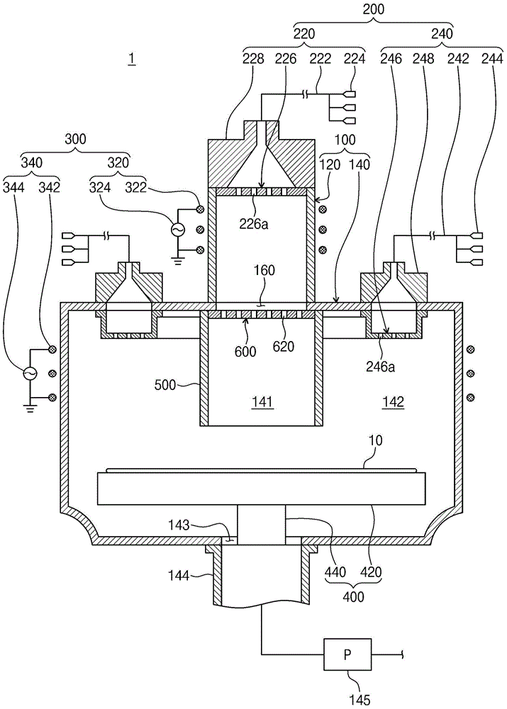 Substrate processing apparatus and method