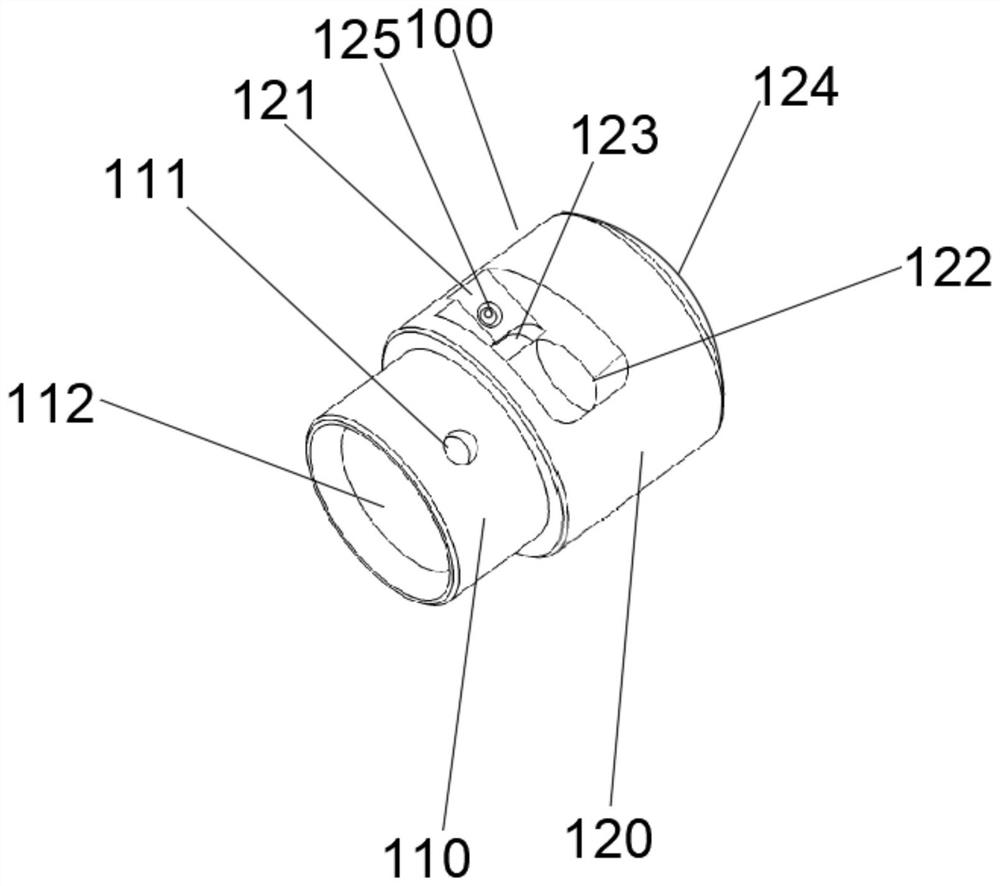 High-precision sleeve for electric wire stripping tool and processing technology of high-precision sleeve