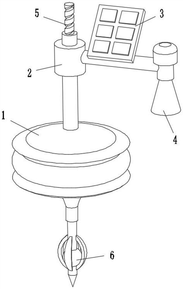 Hydraulic engineering liquid level detection device