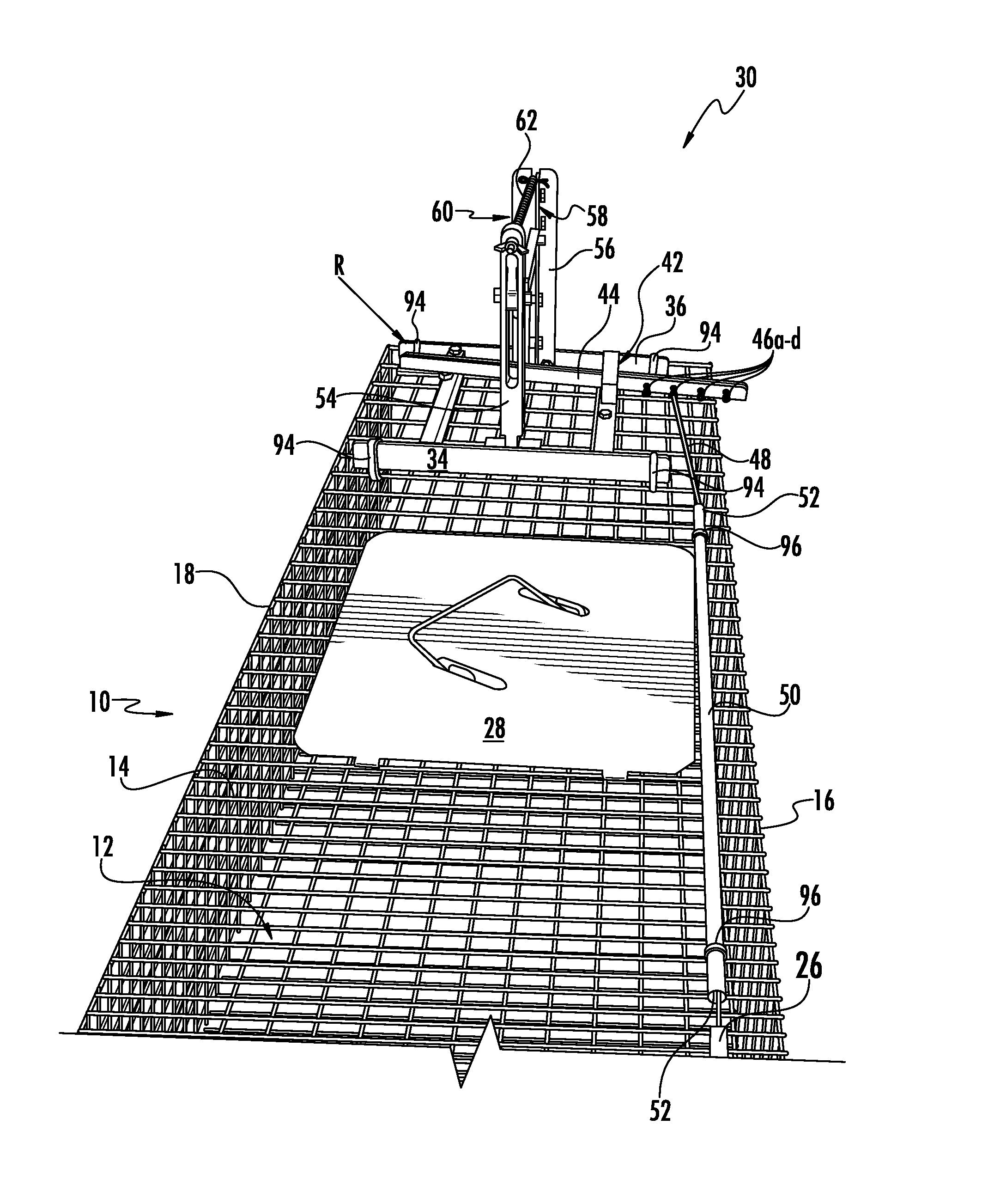 Over-center trigger mechanism for animal cage traps and conversion kit