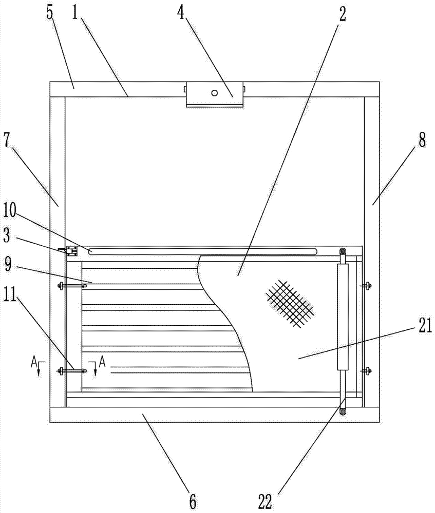 A pull-type filling door for railway tank cars