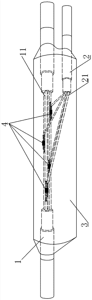 A cable joint structure