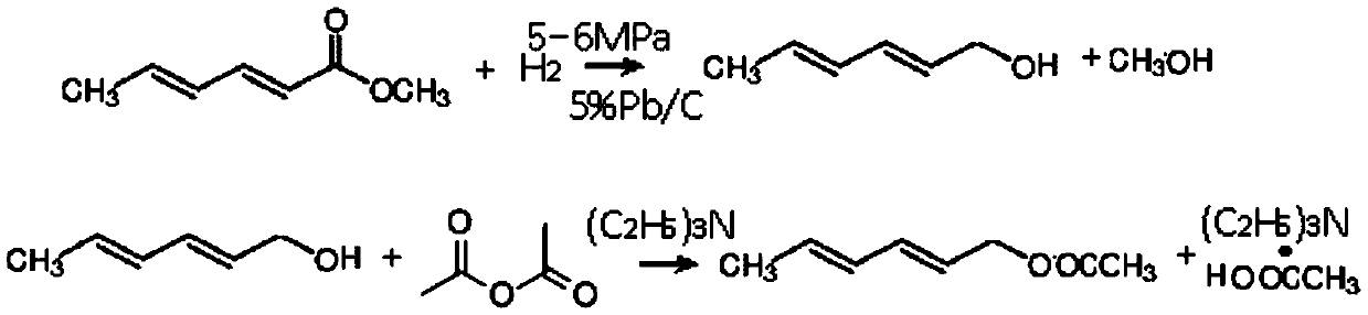 Synthesis method of laspeyresia pomonella sex pheromone