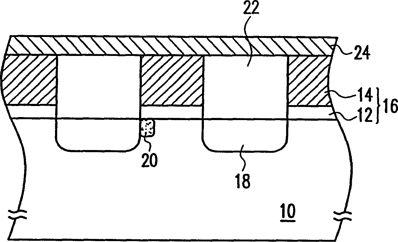 Structure of double-bit mask type only-read memory and its making method