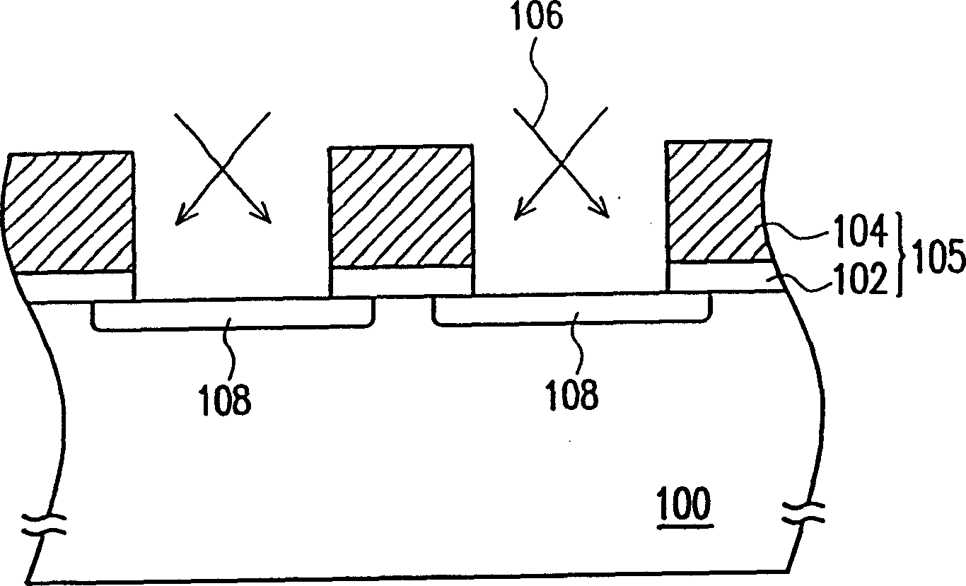 Structure of double-bit mask type only-read memory and its making method