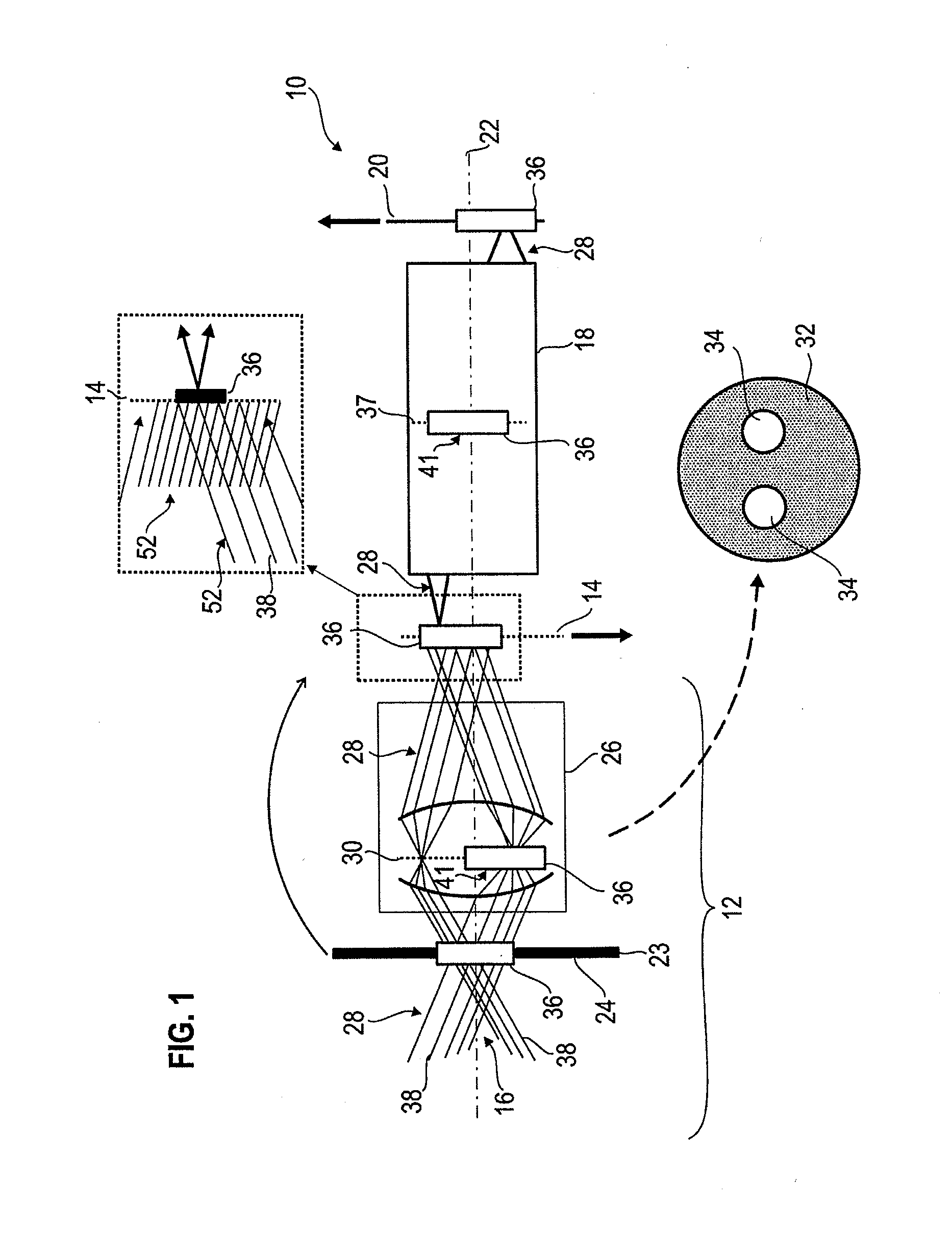Projection exposure tool for microlithography with a measuring apparatus and method for measuring an irradiation strength distribution