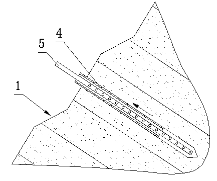 Composite soil nailing wall slope support method