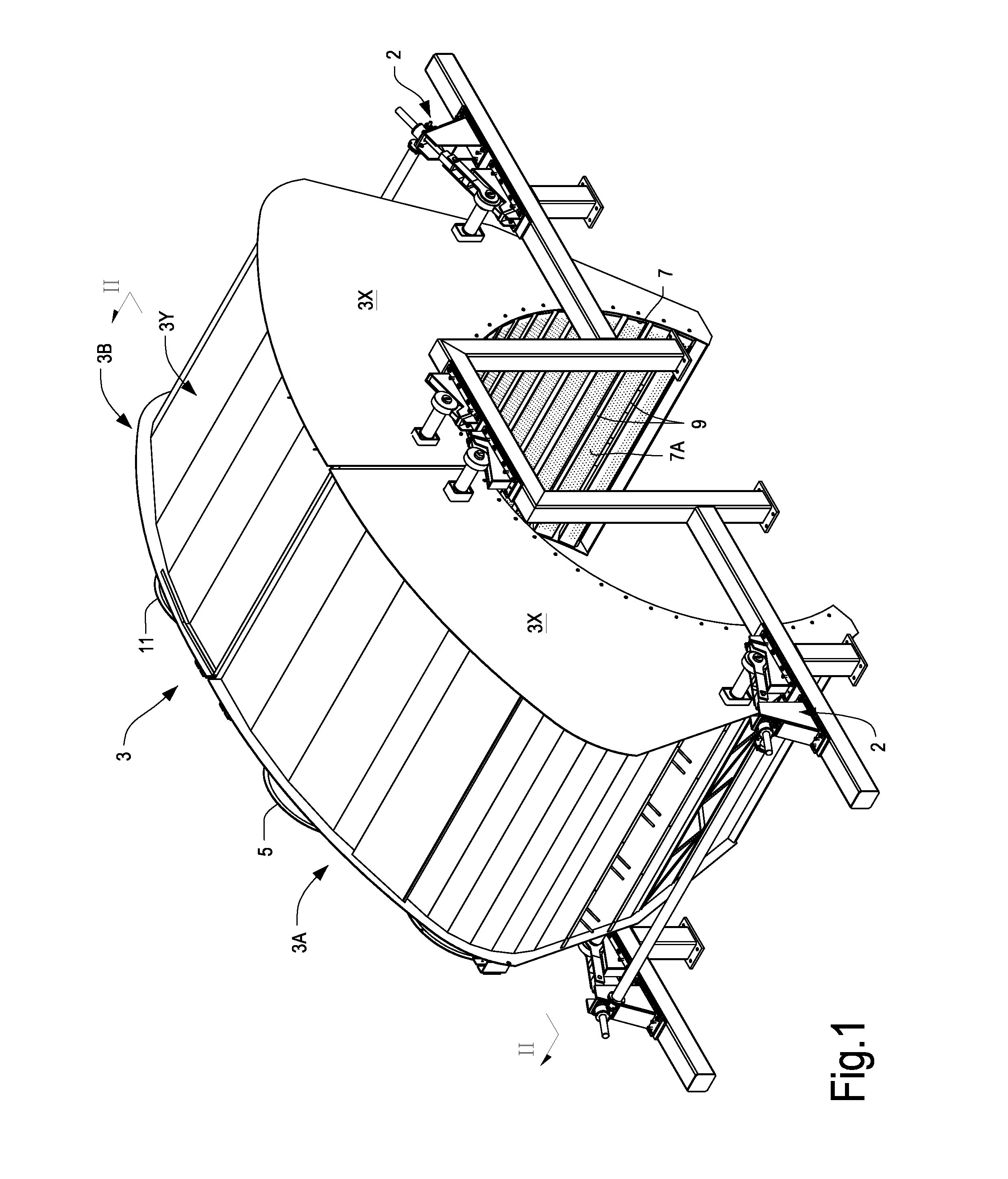 Air hood for a yankee roll and system comprising a yankee roll and said air hood