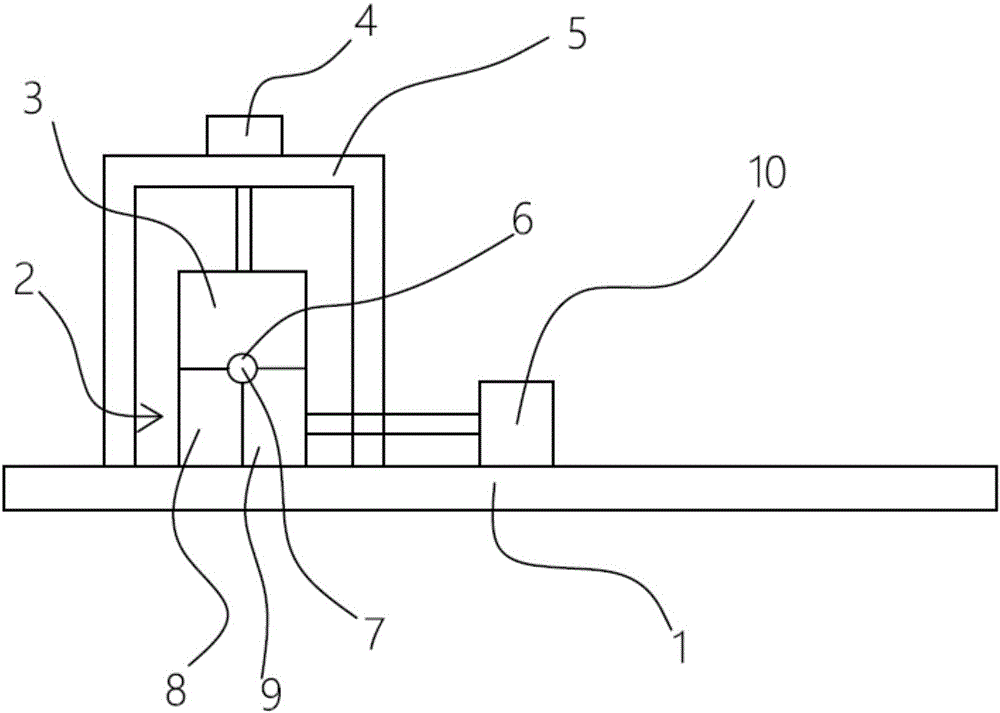 Clamp for machining side wall of metal pipe