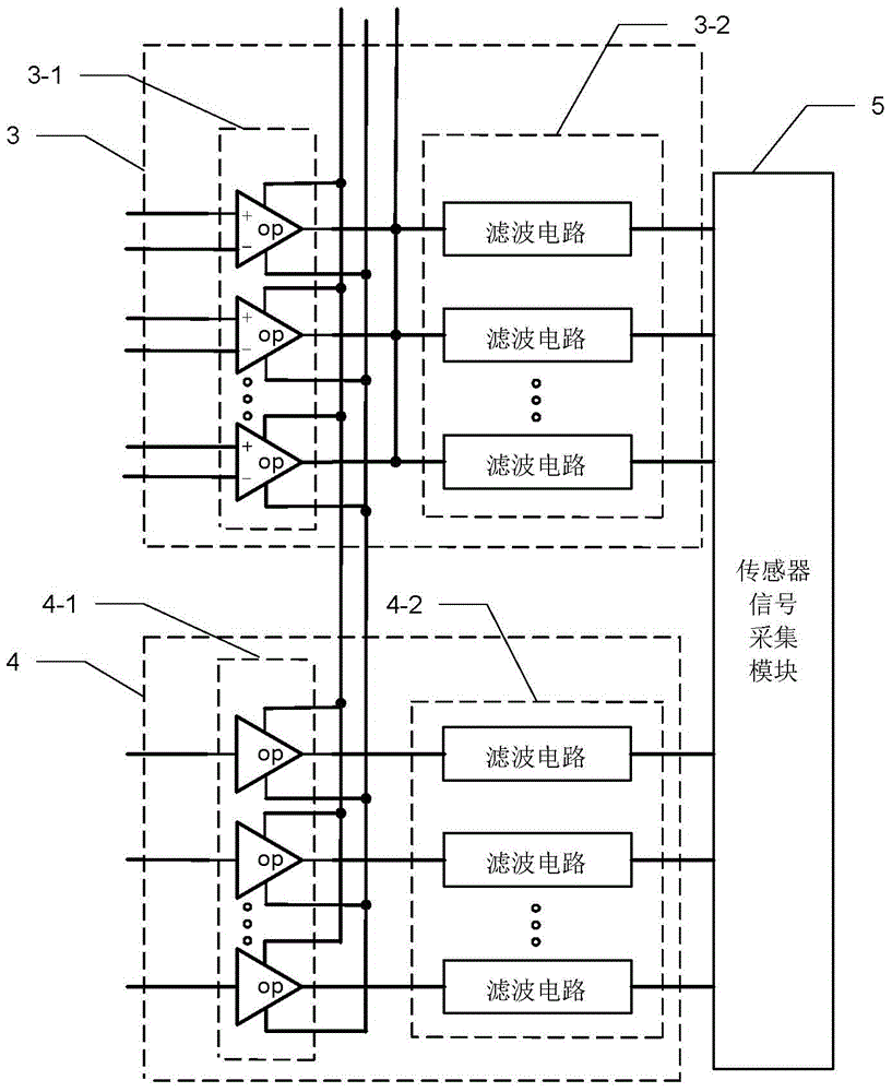 Self-compensating robot tail end six-dimensional torque transducer collecting system and zero-drift compensating method and zero-drift obtaining method thereof