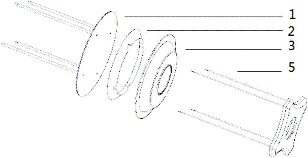 Muscle indwelling needle