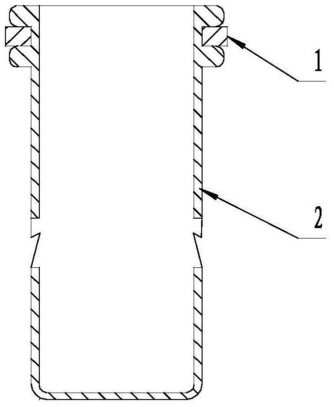 Filter bag detachment prevention and sealing device of electric pulse bag filter