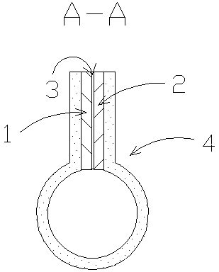 Capillary irrigator consisting of tightly stacked flat plates and tube body