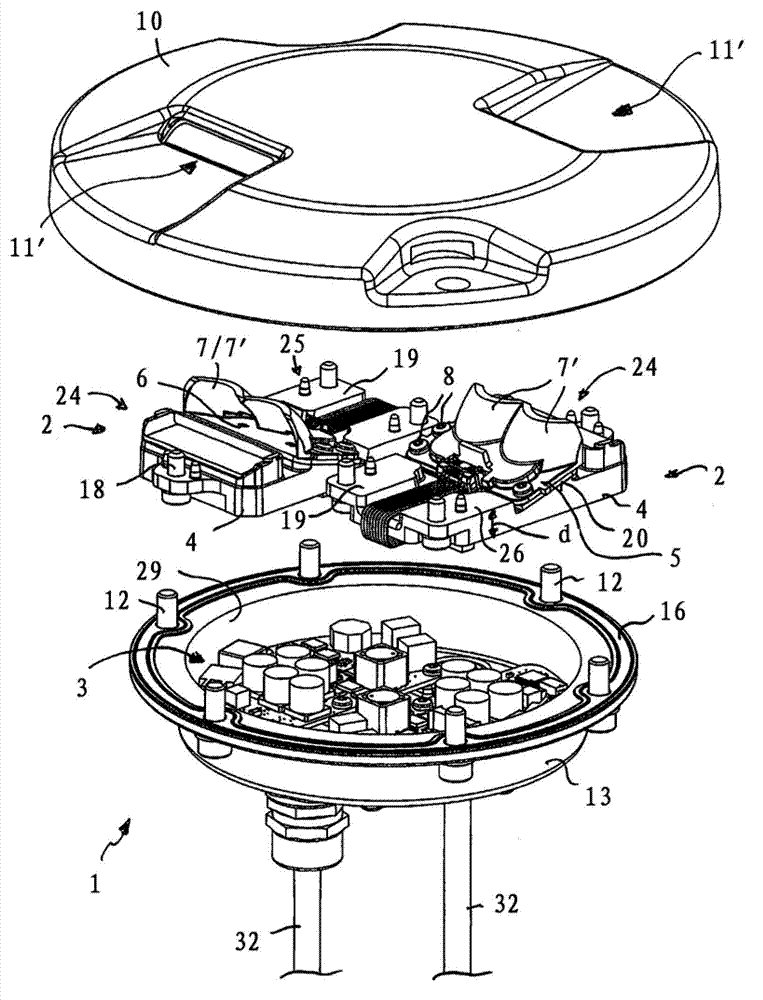 Lighting device for airports