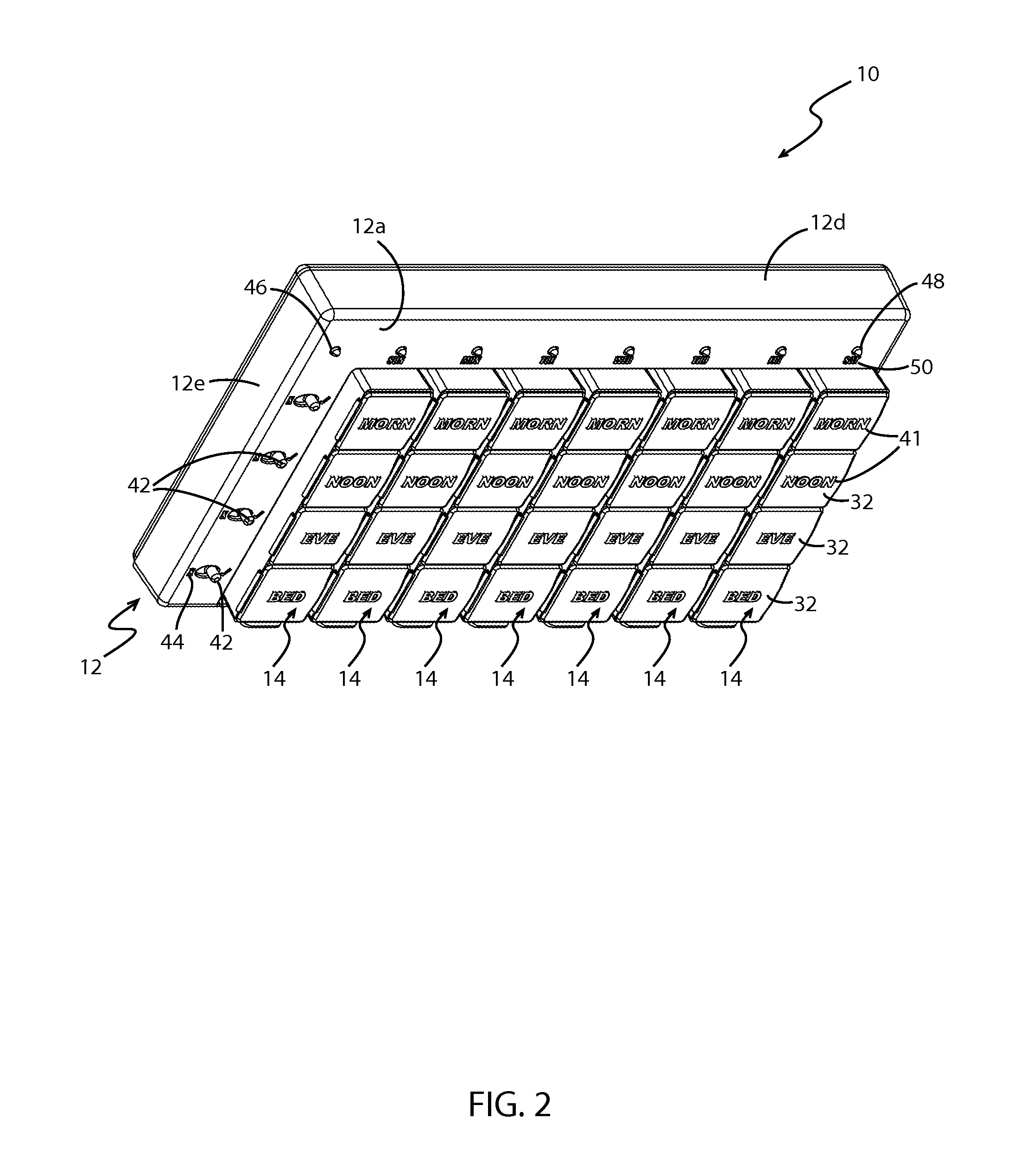 Method of using a medication reminder and compliance system including an electronic pill box
