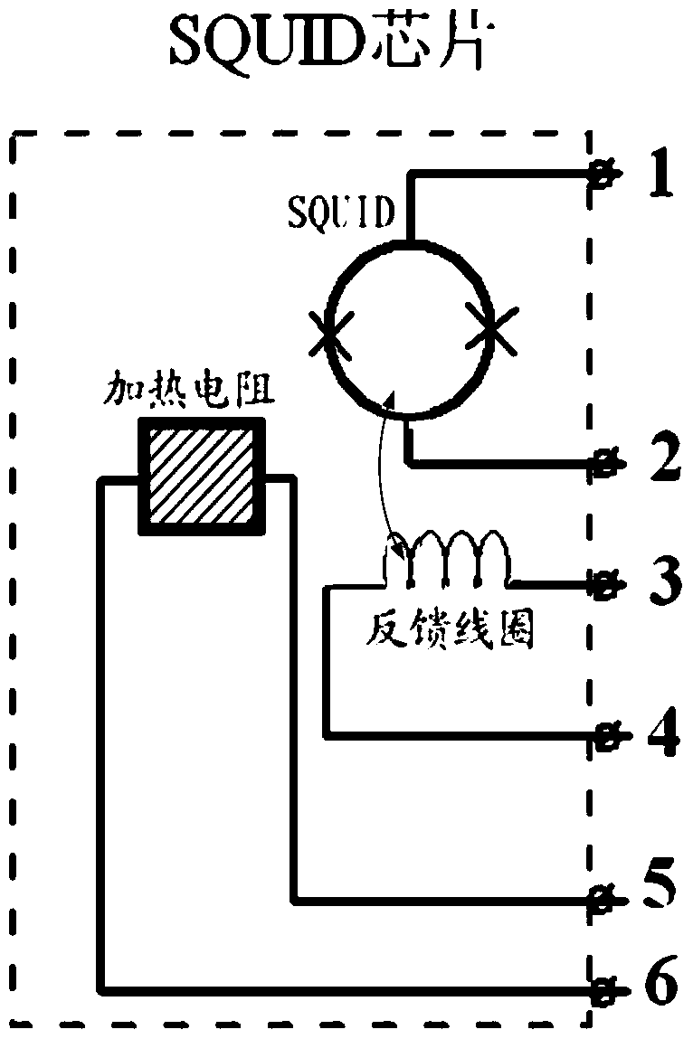 A squid chip and its detection method