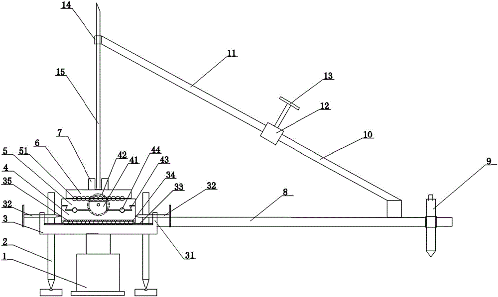 Steel beam positioning adjustment device