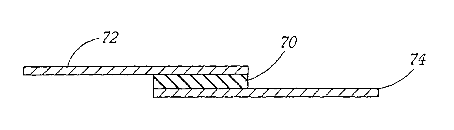 Bonded part and method for producing same