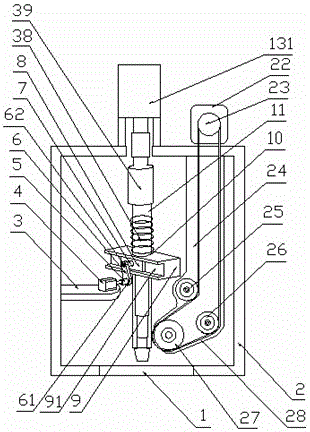 A deep rock automatic sampling device for geological exploration