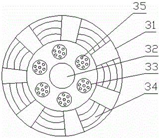 A deep rock automatic sampling device for geological exploration