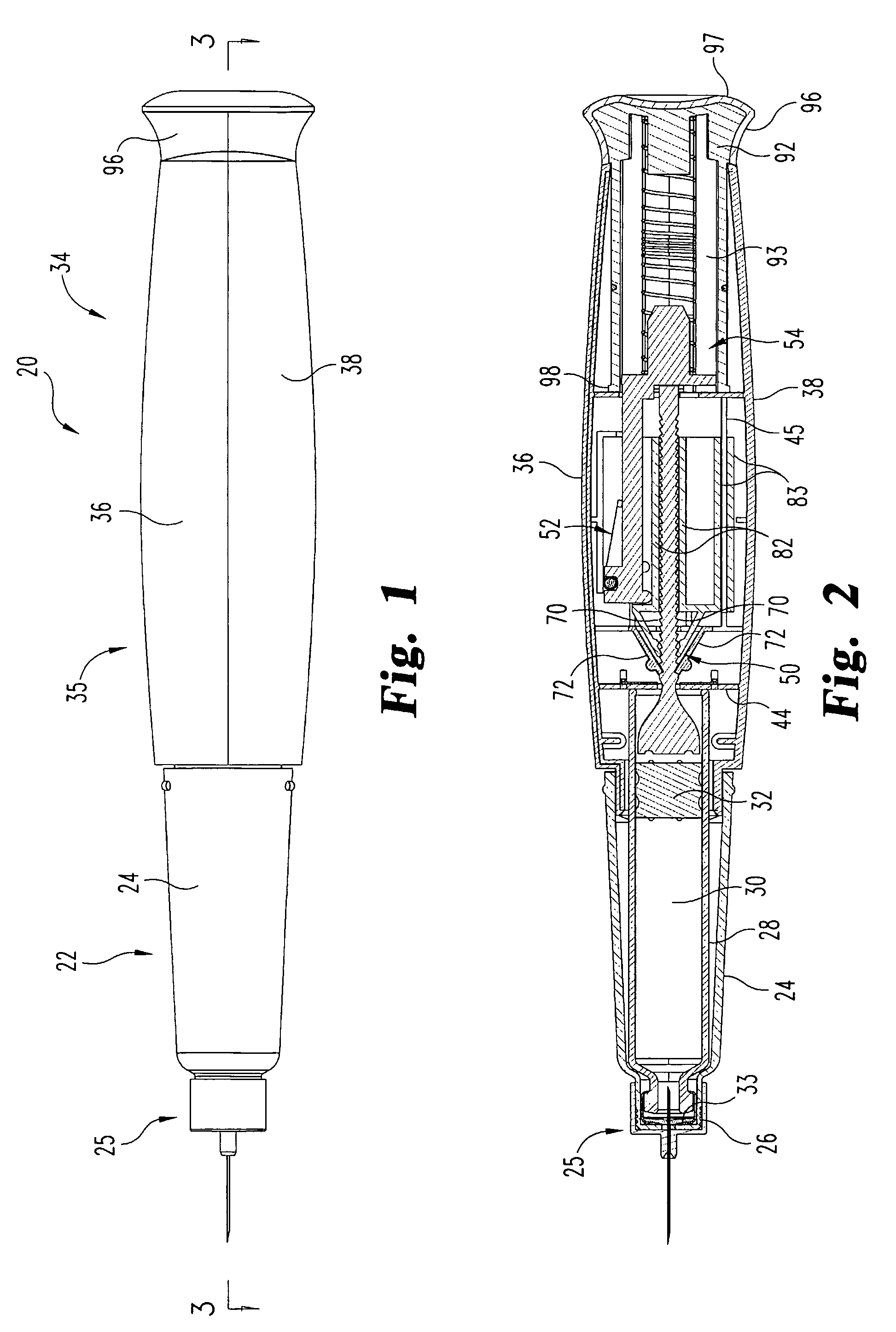 Medication dispensing apparatus with spring-driven locking feature enabled by administration of final dose