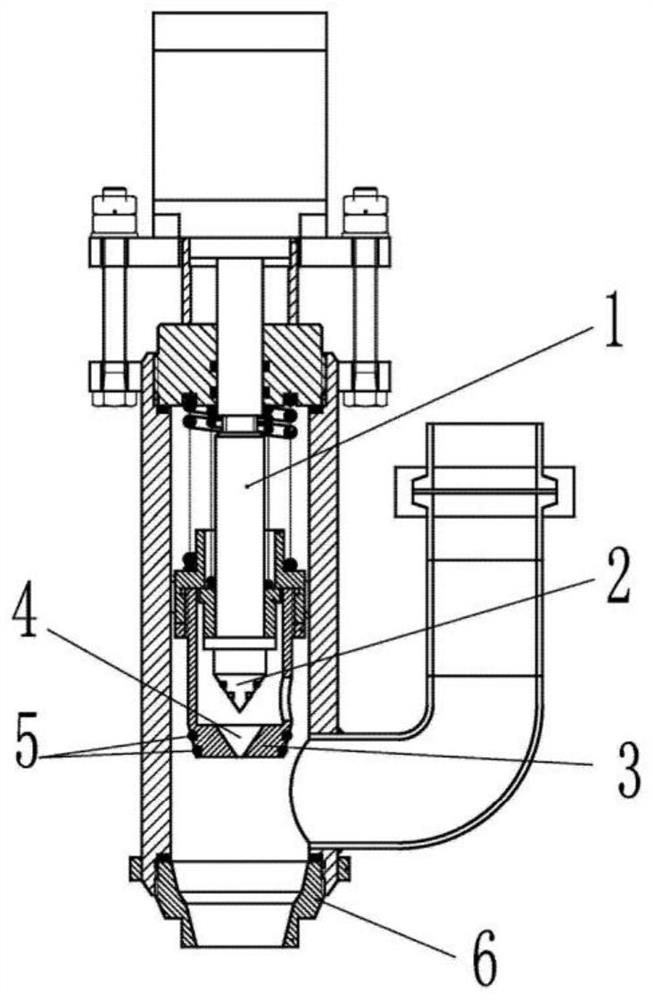 An anti-sputter anti-drip flow adjustable batching valve