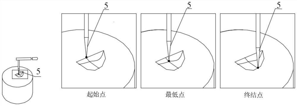 2D online detection method for high-precision cutter wear