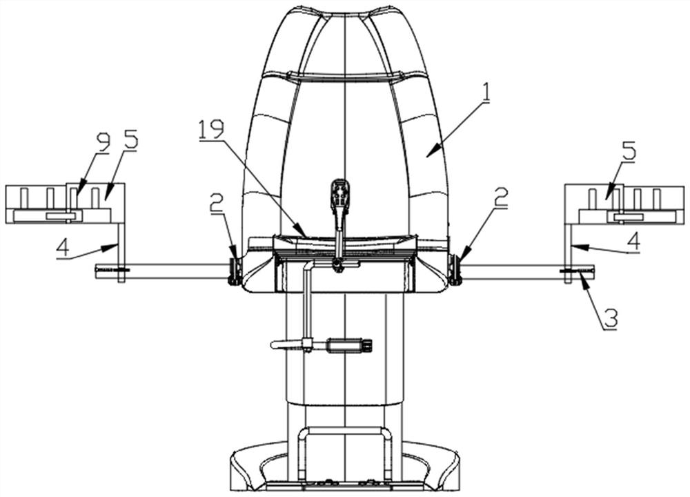 Auxiliary examination system for gynecology