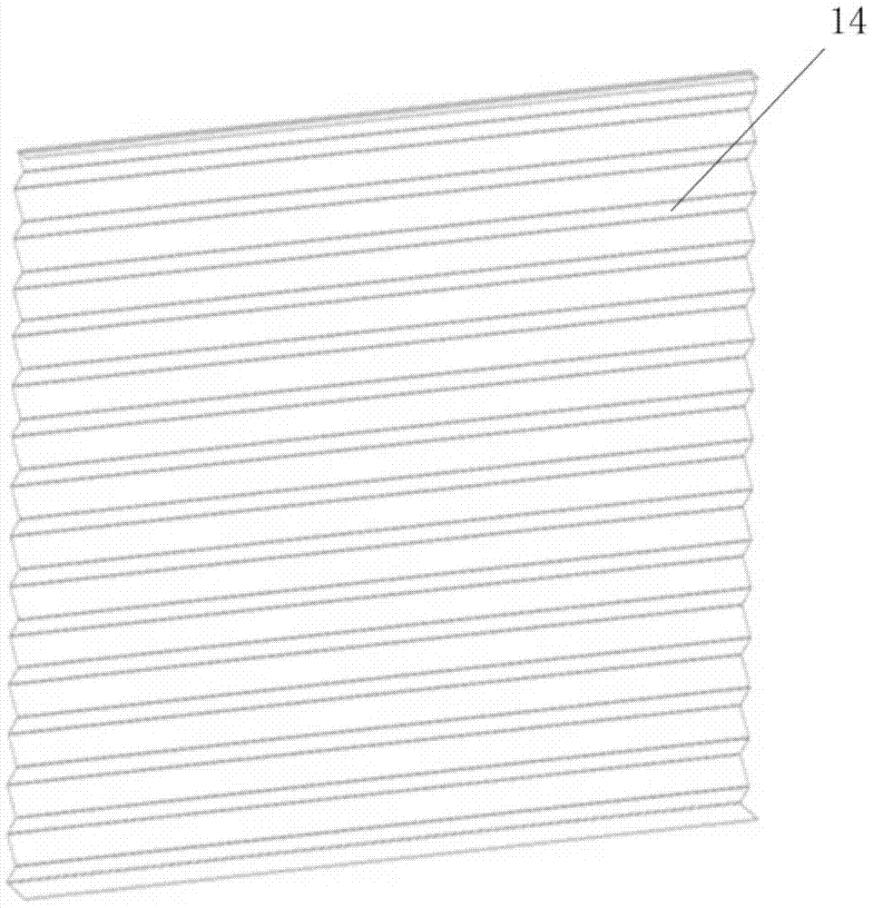 A large-diameter photoelectric theodolite lens tube protective cover