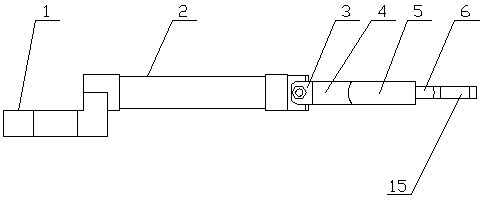 Multifunctional temporary suspension device for non-stop operation of distribution network