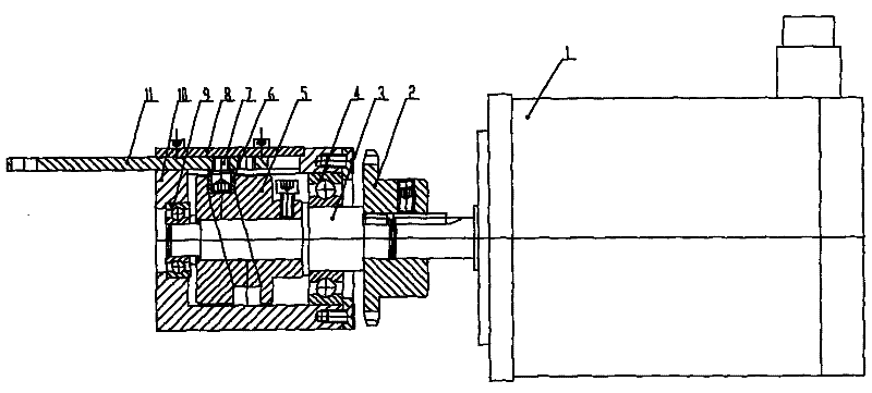 Stroke-correction transverse transmission mechanism of stretch yarn machine