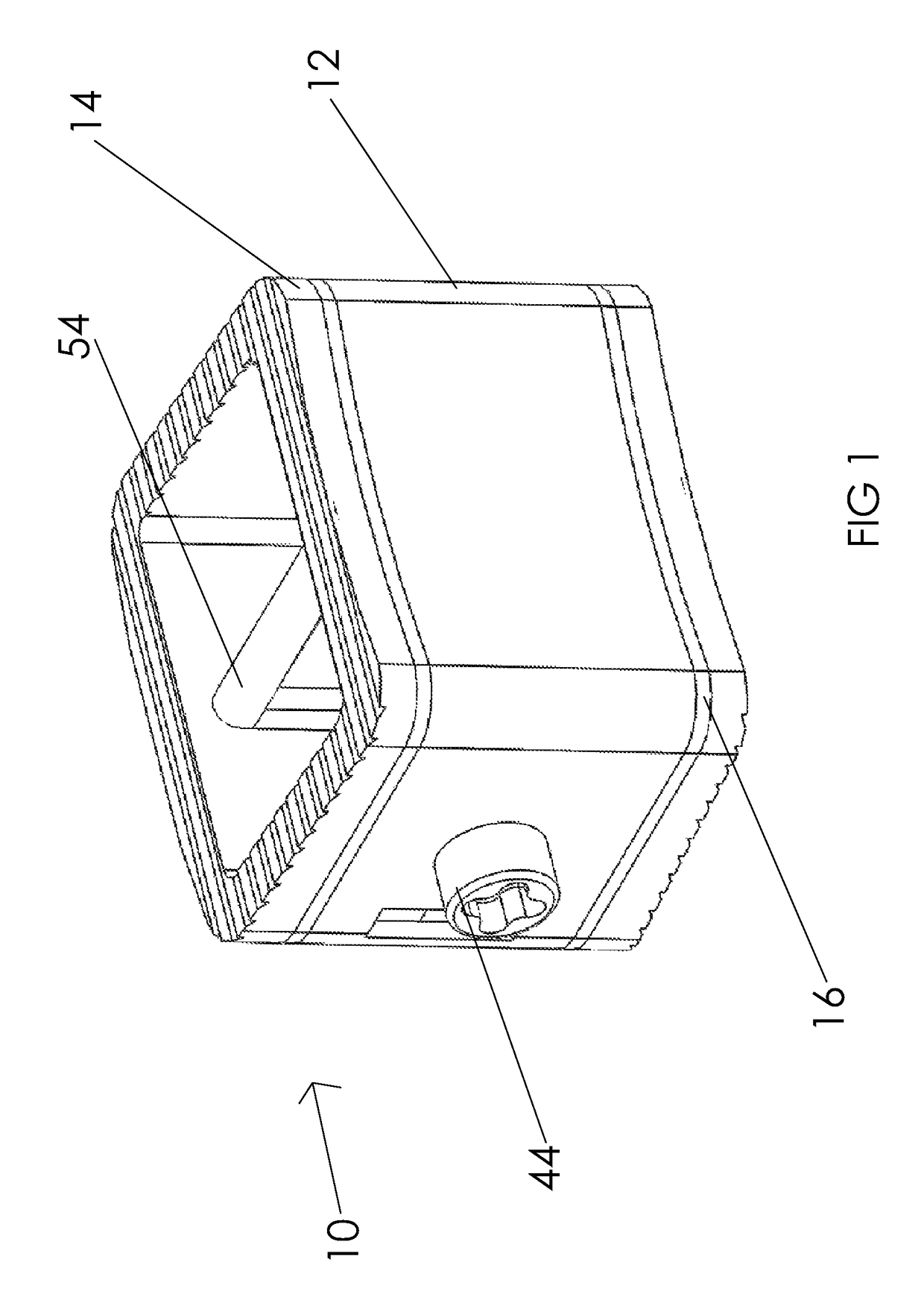 Hinged expandable corpectomy device