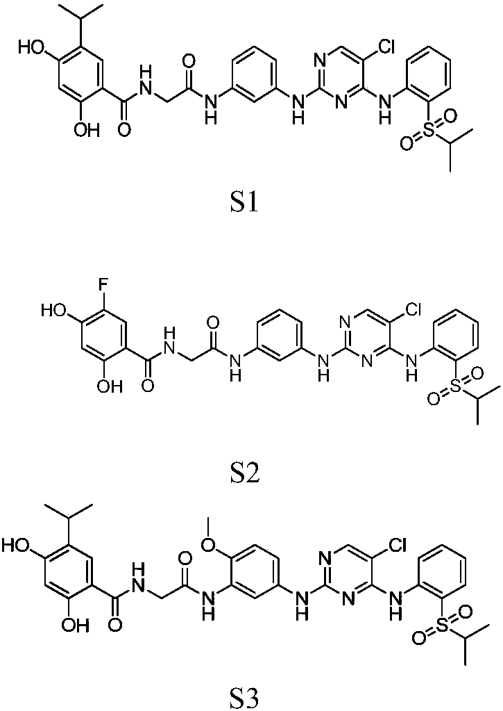 2, 4-diaminopyrimidine compound containing phenol fragment, preparation method, pharmaceutical compositions and use thereof