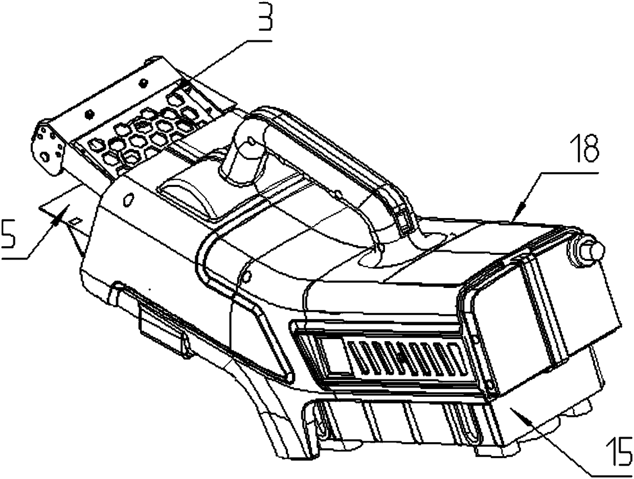 Fruit bagging machine and bagging method