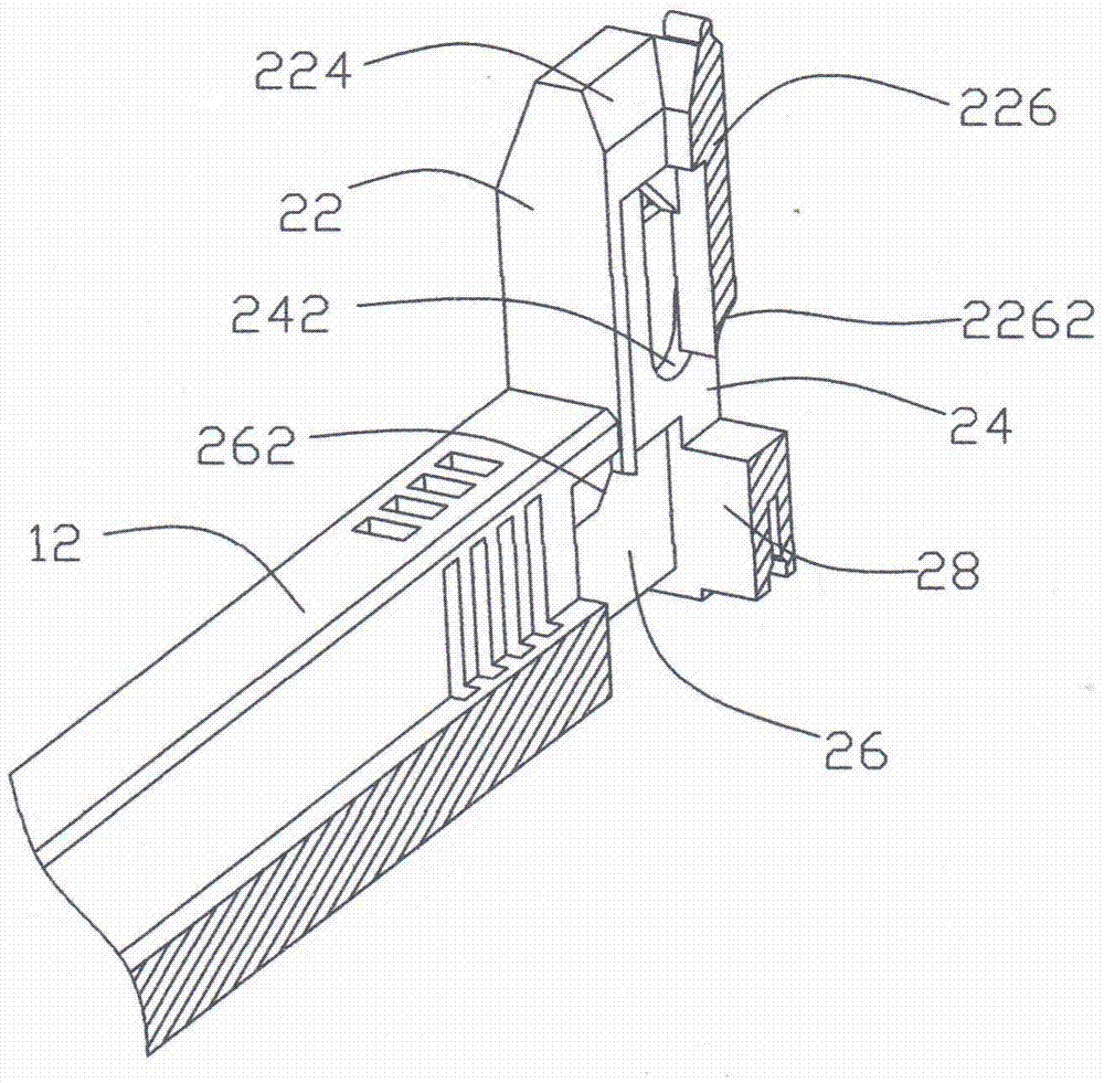 Combined simple computer circuit board clamping device