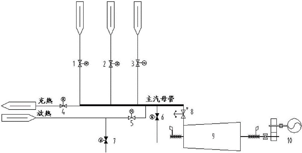 Method and device for controlling heat collecting unit