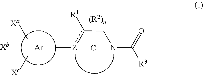 1-aroyl-piperidinyl benzamidines
