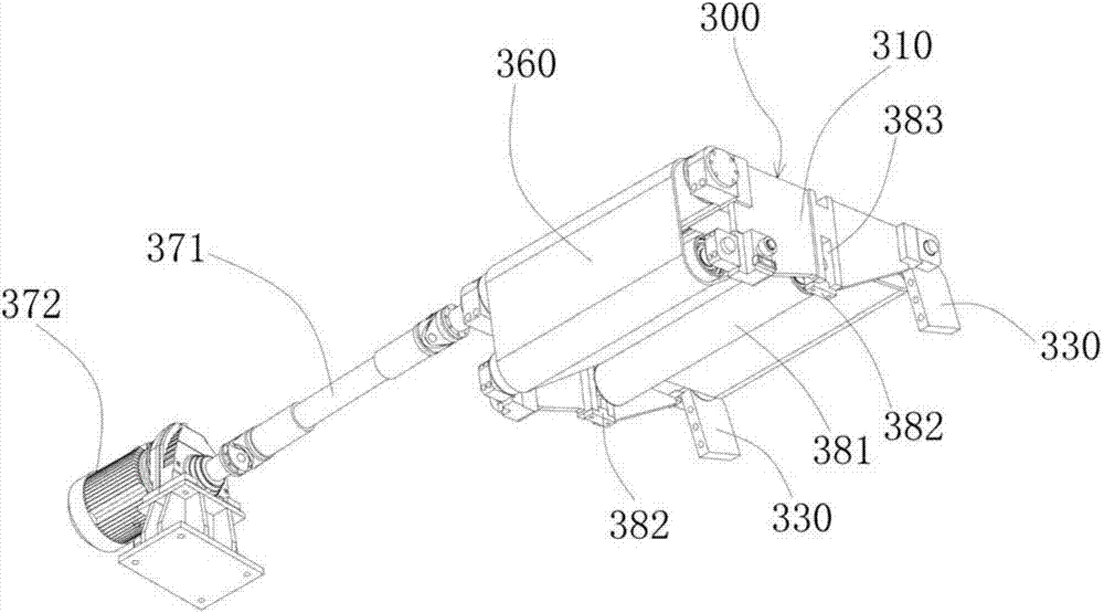 Auxiliary rolling device with magnetic belt