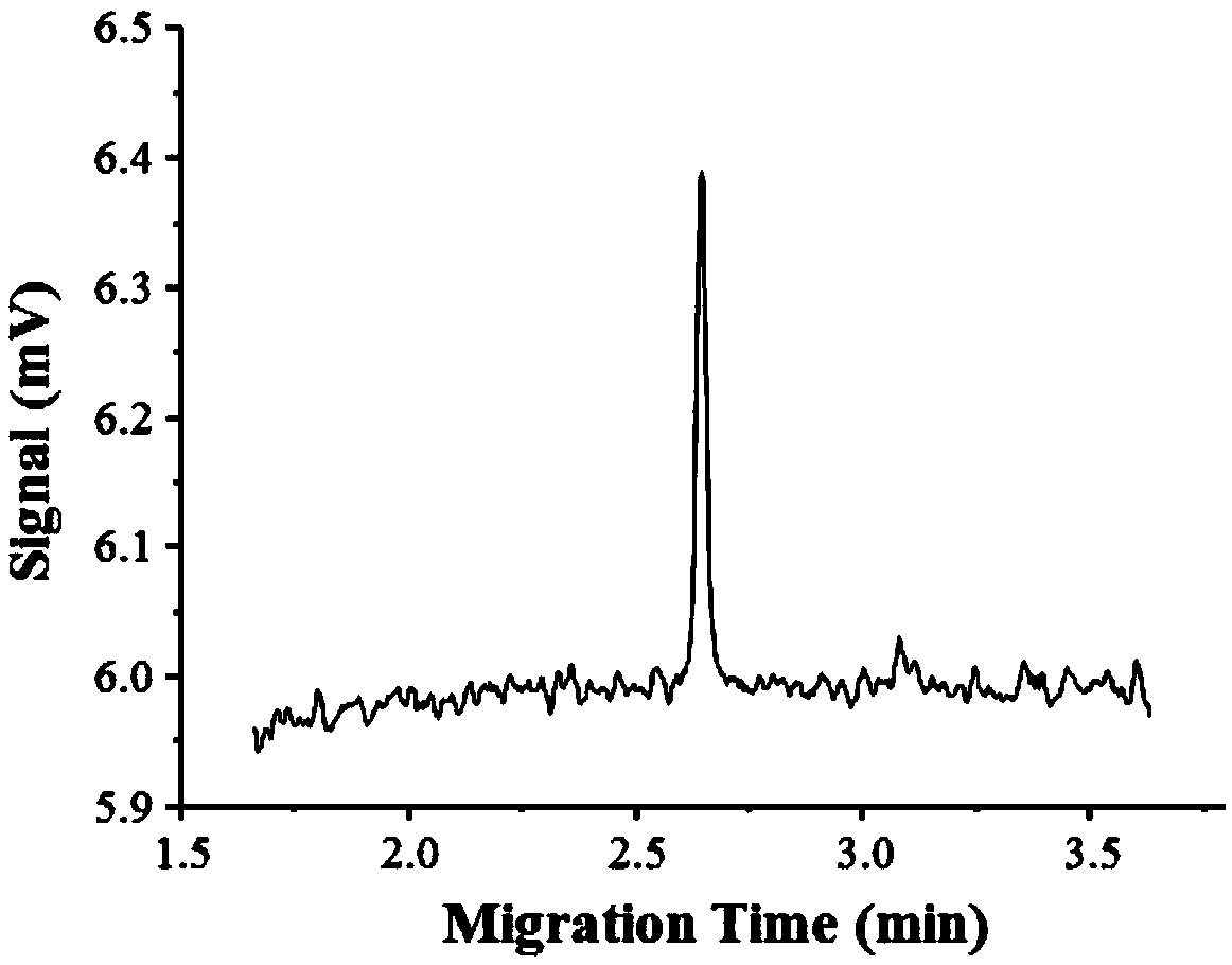 Adjustable calibration-fluorescence detection cell on refraction compensation column