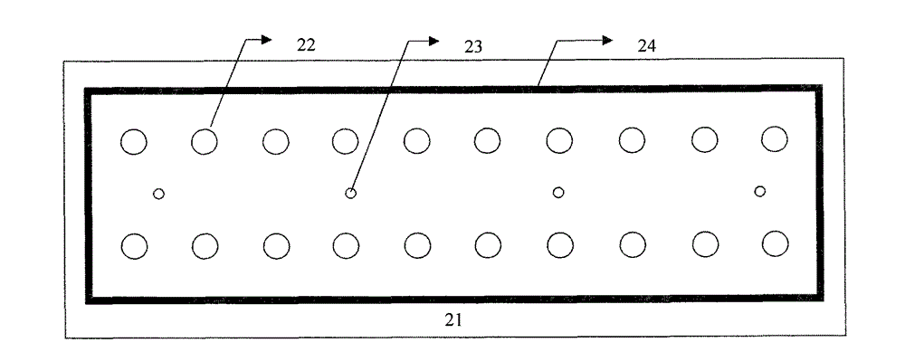 Method for packaging white LED locally sprayed with fluorescent powder and fluorescent powder local coating structure
