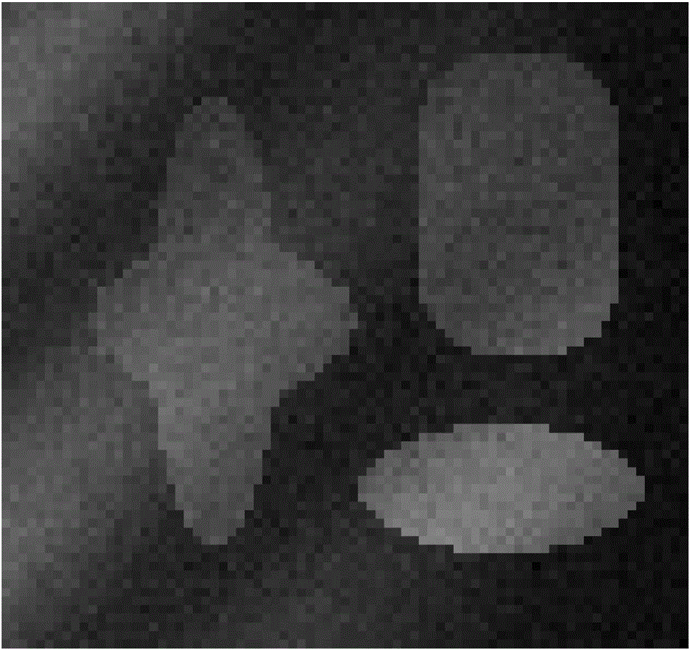 Segmentation method of high-noise gray-scale non-uniform image