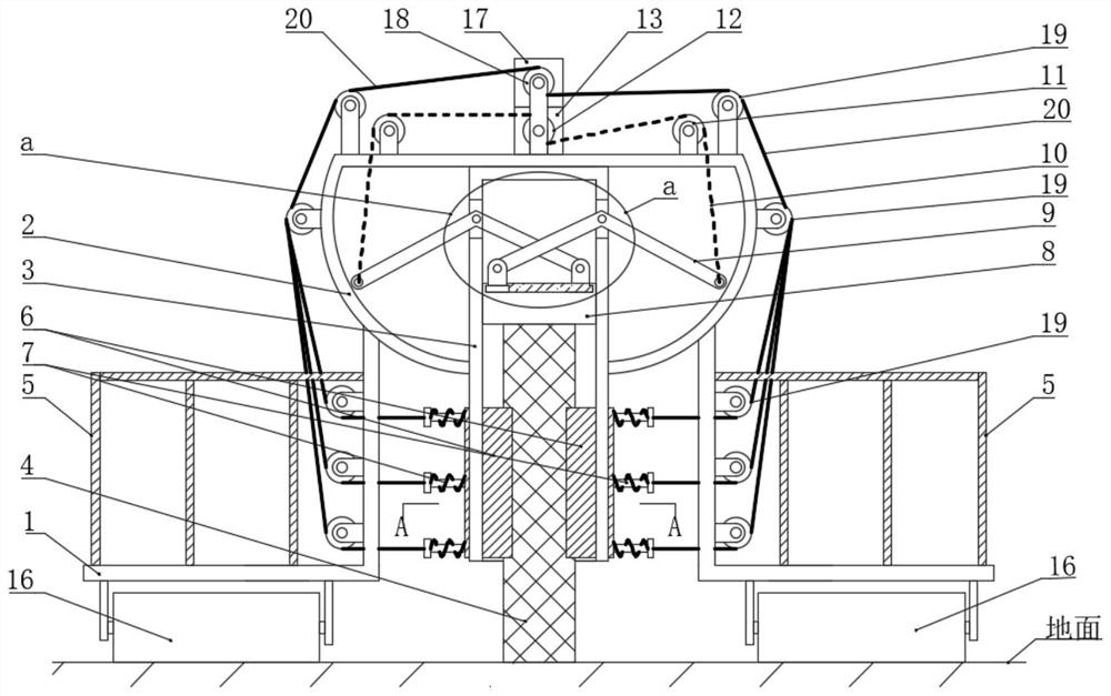 Road vibration and noise reduction construction device