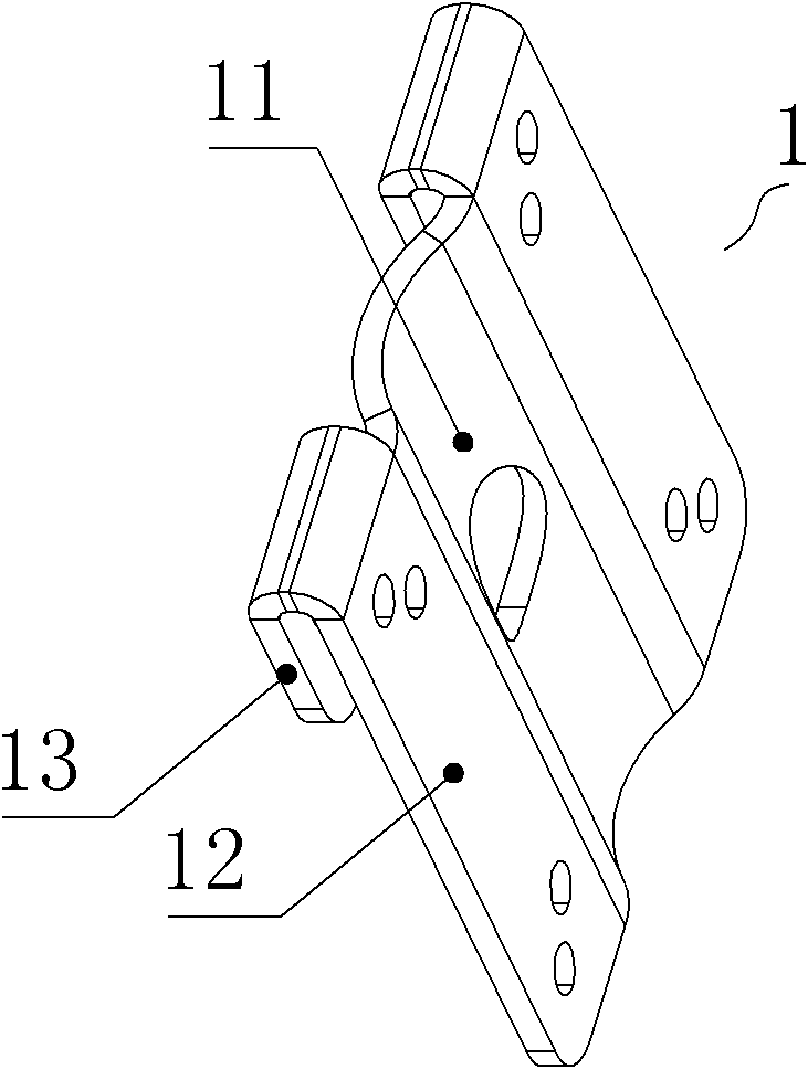 Column installation device for lamp