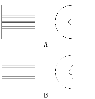 Combined type roller mold and water stopping copper strip forming machine