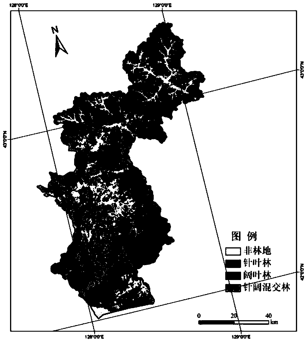 Regional scale forest canopy height remote sensing retrieval method