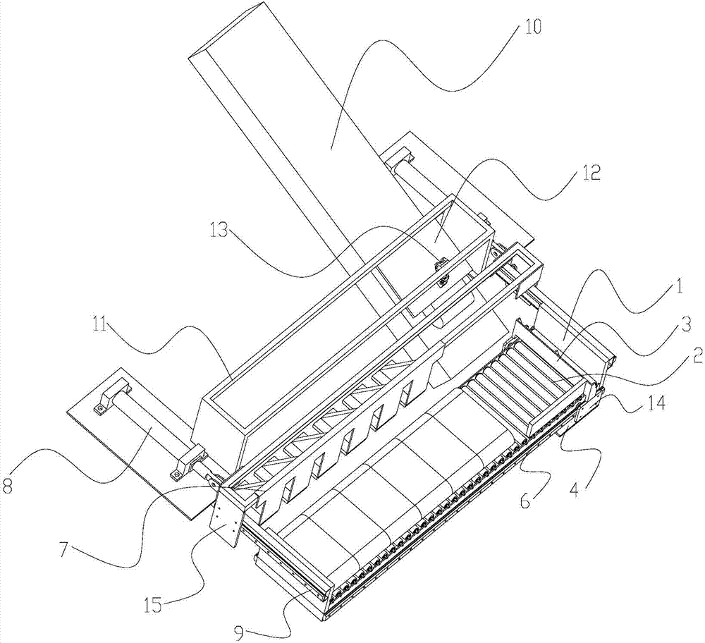 Cement bag transportation buffer machine