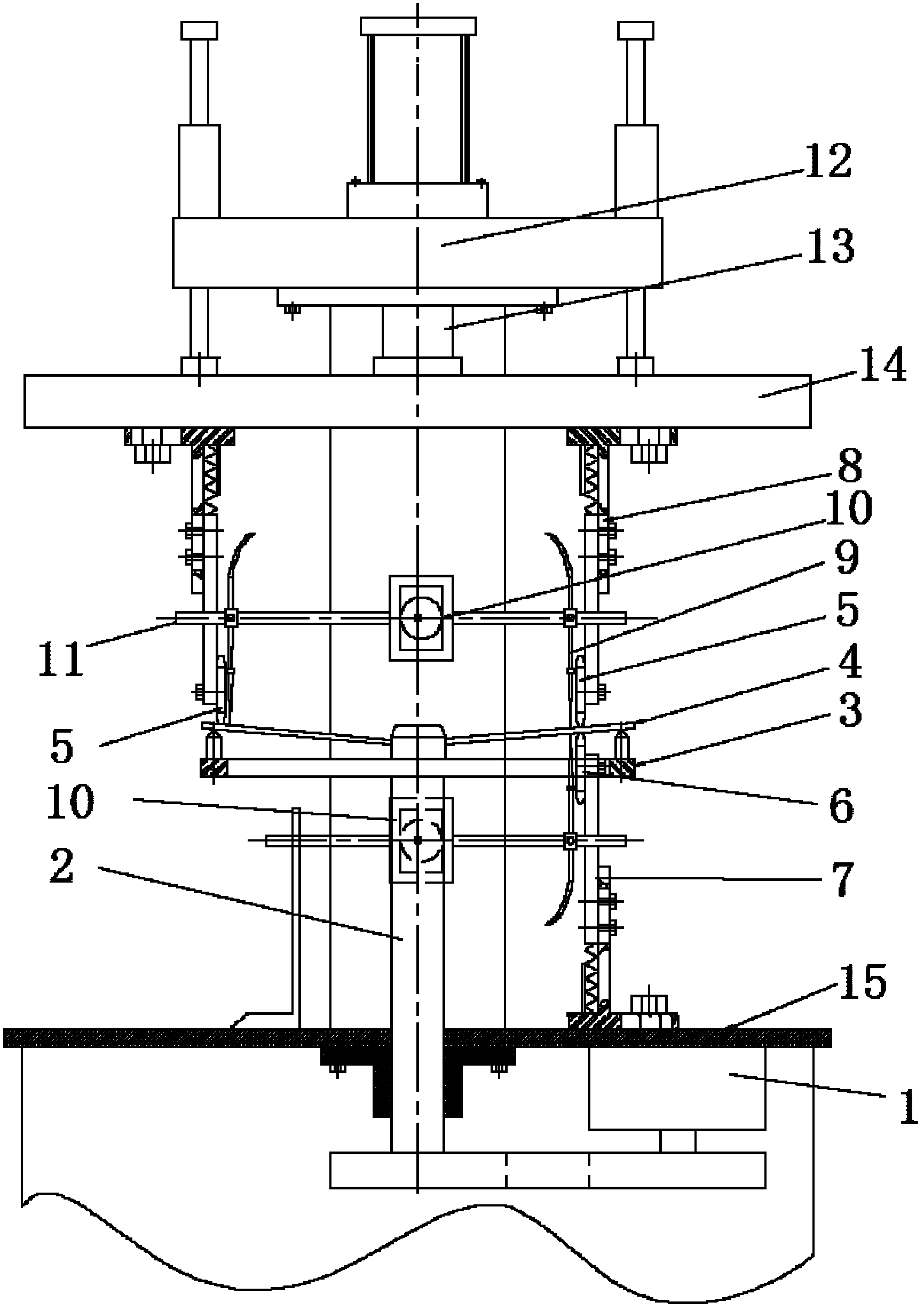 Greasing machine for automobile clutch diaphragms